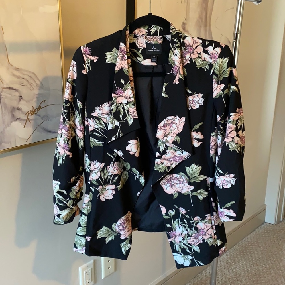Jules & Leopold floral blazer